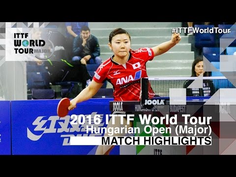 Hungarian Open 2016 Highlights: FUKUHARA Ai vs TIE Yana (R16)