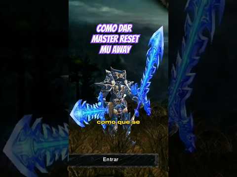 COMO DAR MASTER RESET NO MU AWAY? Game RPG das antigas-nostalgia pura #muaway #RESET #mobile