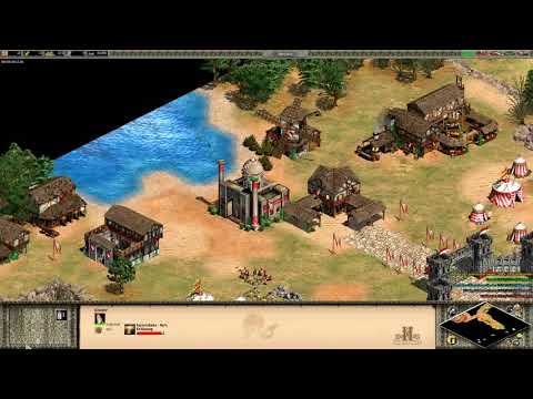 Age of Empires II HD - El Cid 4 "Black Guards" Speedrun (4:52) Hard