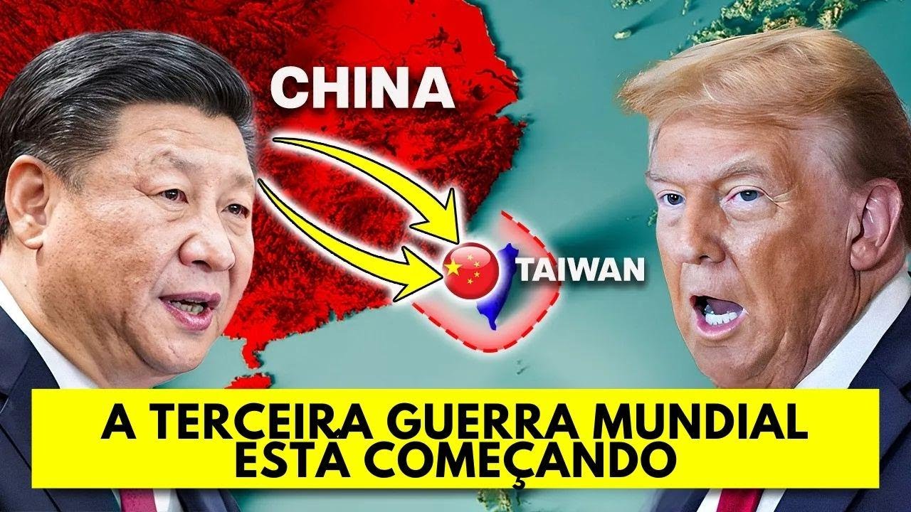 China Declara EMERGÊNCIA - Xi Jinping Pronto para Invadir Taiwan com Economia em Queda Livre