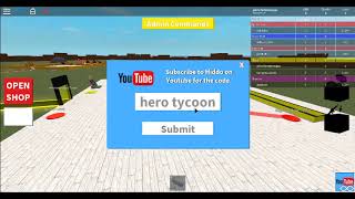Superhero Tycoon Simulator Codes Th Clip - 