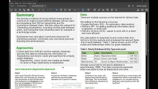 CSE6242 - Github Explorer Team 81 - Jonathan del Campo