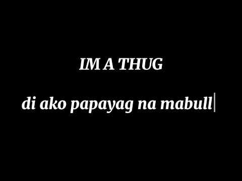 MAMA I'M A THUG - Tomy montana (Lyrics Video)