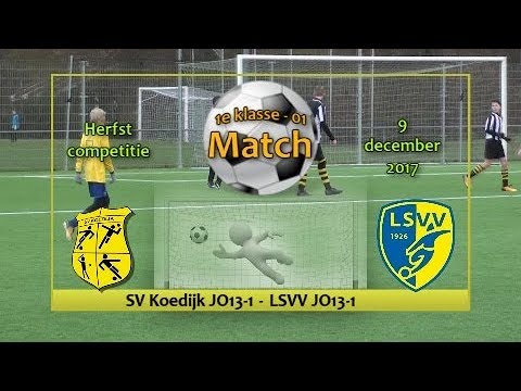 Koedijk JO13-1 -  LSVV JO13-1 (09-12-2017)