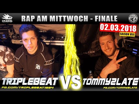 RAP AM MITTWOCH NÜRNBERG: TRIPLEBEAT vs TOMMY2LATE 02.03.18 BattleMania Finale (4/4) GERMAN BATTLE