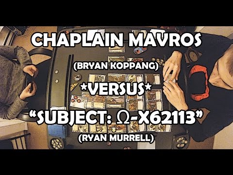 Chaplain Mavros versus "Subject: Ω-X62113" - Warhammer 40,000: Conquest