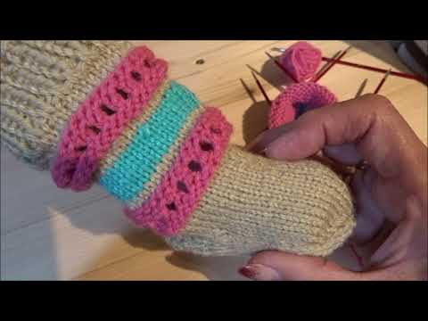 🧦Socken sticken - Lochlinie