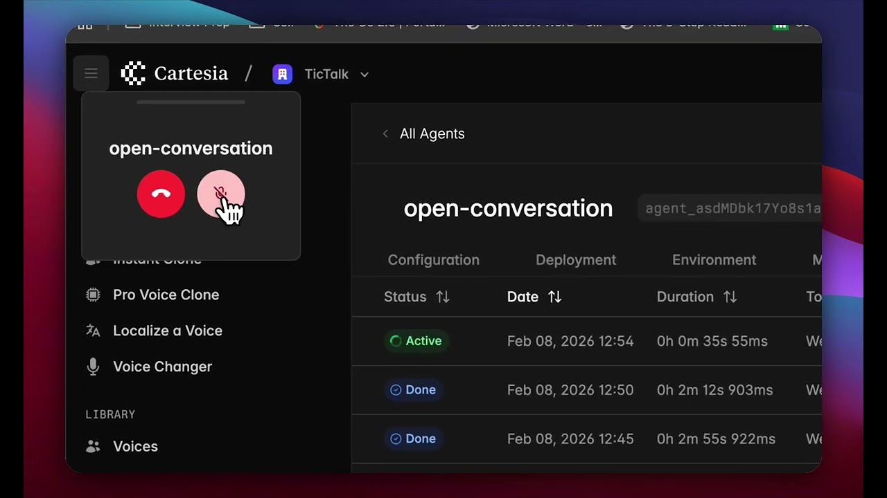 TicTalk project preview