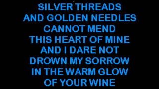 SC8215 08   Parton, Dolly &amp; Loretta Lynn   Silver Threads &amp; Golden Needles Karake