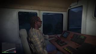 GTA 5 Online - How to Get Inside the Train (Glitch)
