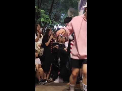 160625 DOB Hongdae BTS - DOPE  디오비 홍대공연 방탄소년단 - 쩔어 (박진 Focus)