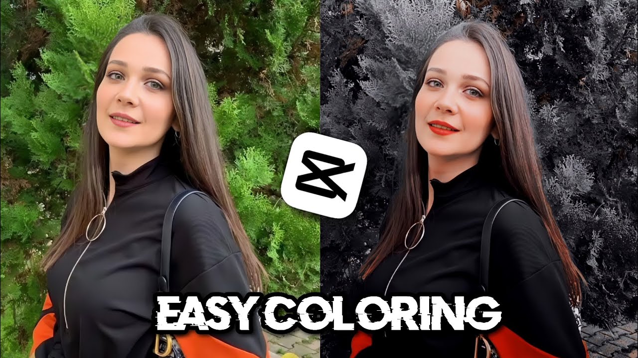 Capcut easy + Aesthetic Coloring tutorial ✨🦋 (requested video)