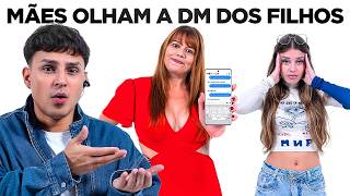 5 MÃES ADIVINHAM AS DMS DOS FILHOS | ft. Inhui, MC Mari, AleMaze