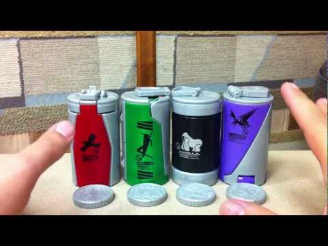 Kamen Rider OOO CANDROID Video 01 - TAKA, BATTA, GORILLA, PTERA.