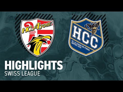 Ajoie vs. La Chaux-de-Fonds 4:3 nP - Highlights Swiss League