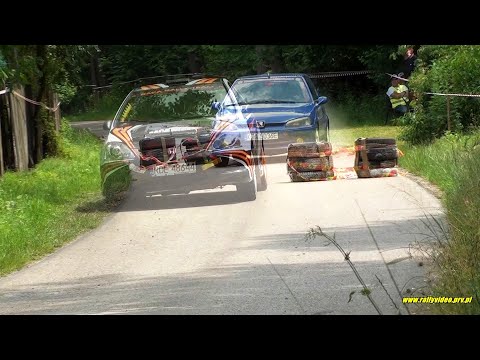 p3 peugeot 106 nr12 #vs p1 civic type r nr05 - Super Sprint "FLISAK" 2023 Dąbrówka Ulanów 25-06-2023