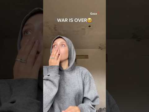 "🎉 WAR IS OVER: Gaza & Palestine Rejoice! Unbelievable Moment of Hope! 🌍✨" #shorts #happy #gaza