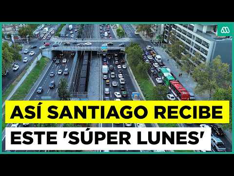 Así Santiago recibe este 'Súper Lunes': aumento de buses RED y de trenes de Metro