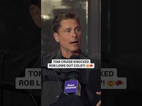 Rob Lowe Got KNOCKED OUT Cold By Tom Cruise When Filiming 'The Outsiders'?