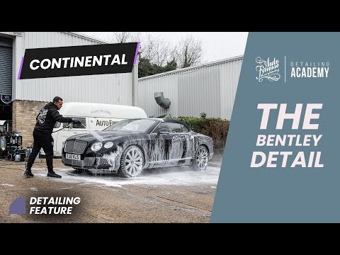 Bentley Continental detailing by Auto Finesse