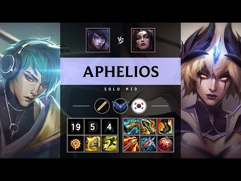 Aphelios Mid vs LeBlanc - KR Diamond Patch 25.14