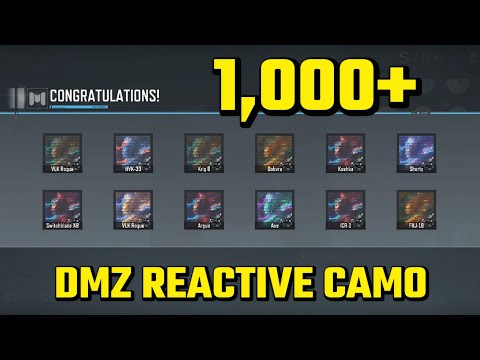 How to Unlock Reactive Camo DMZ in COD Mobile
