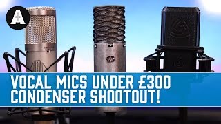 Video thumbnail for Vocal Mics Under £300 - Condenser Shootout! by Andertons Synths, Keys and Tech