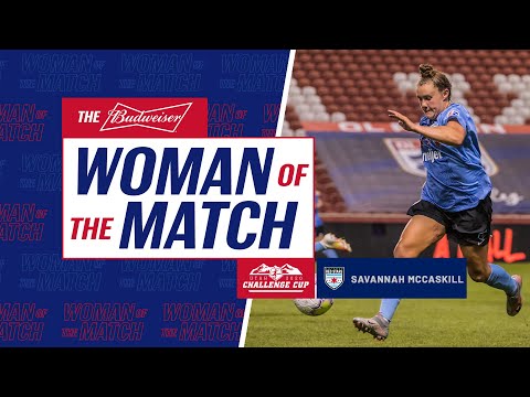 Budweiser Woman of the Match | Savannah McCaskill, Chicago Red Stars