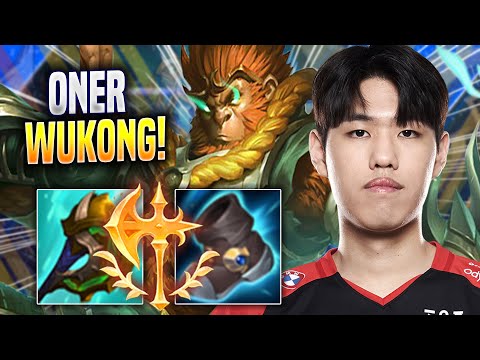ONER IS SO CLEAN WITH WUKONG! - T1 Oner Plays Wukong JUNGLE vs Shaco! | Season 2022
