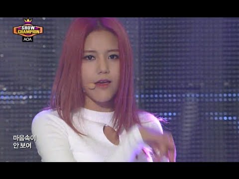 AOA - Confused, 에이오에이 - 흔들려, Show Champion 20131016