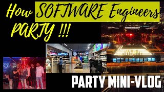 MINI-VLOG of Software Engineers PARTY 🤩 🔥| TECH CORPORATE PARTIES 👹| FUN-DAYS 🥳🍻🎊🕺🏻