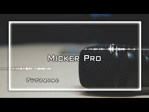 Wireless black micker pro speaker and microphone