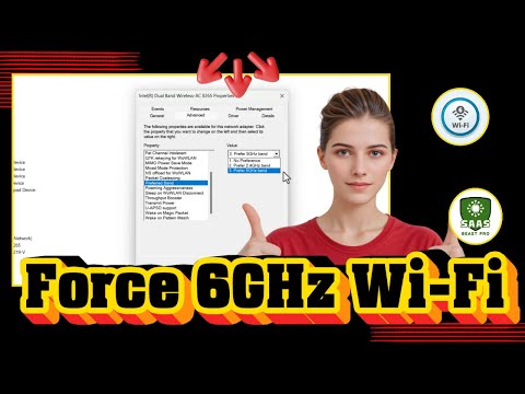 How To Force Wi-Fi to Connect Over 6GHz in Windows 11 or 10 - For Beginners