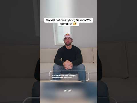 Hättet ihr das gedacht? 🤔 | So viel hat die Cyborg Season ’26 gekostet #ardasaatci #cyborgseason
