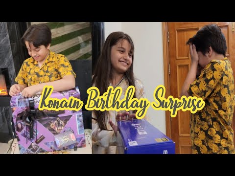 Konain Birthday Blast 🎂 kids Birthday surprise 😮 plan