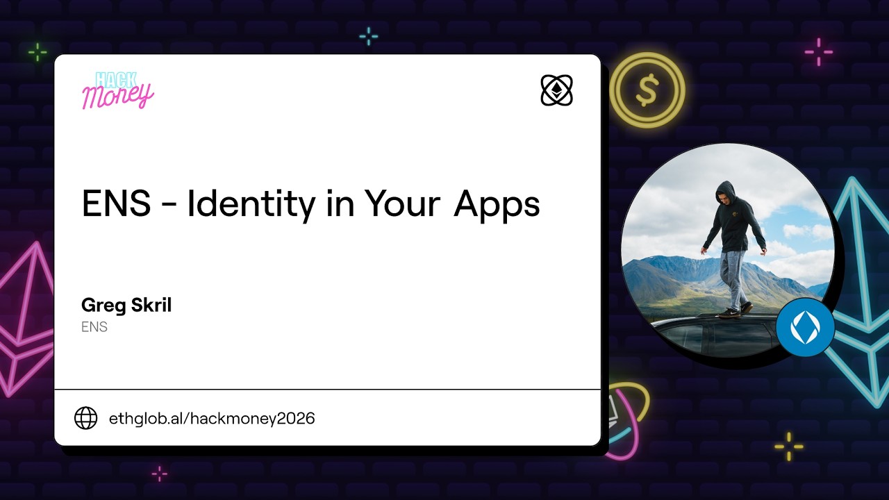 ENS   Identity in Your Apps I Greg Skril