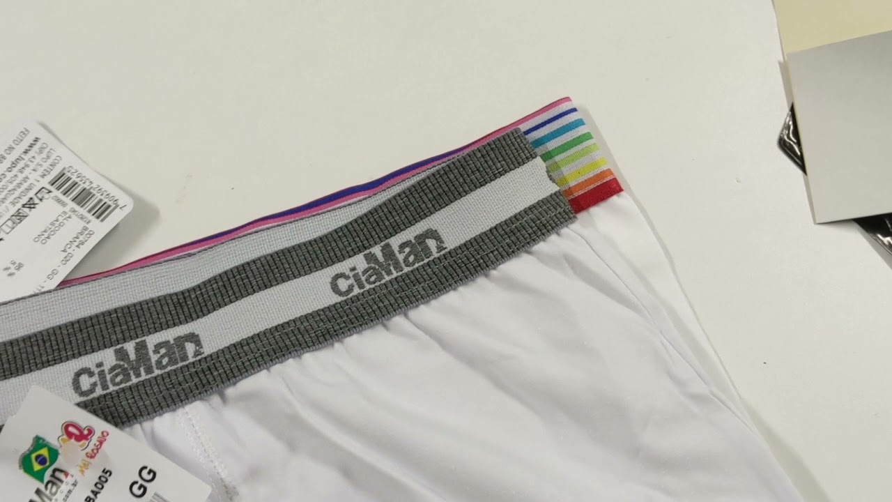 Comparação de tamanho da Cueca Boxer Cotton Lupo & Cia Man