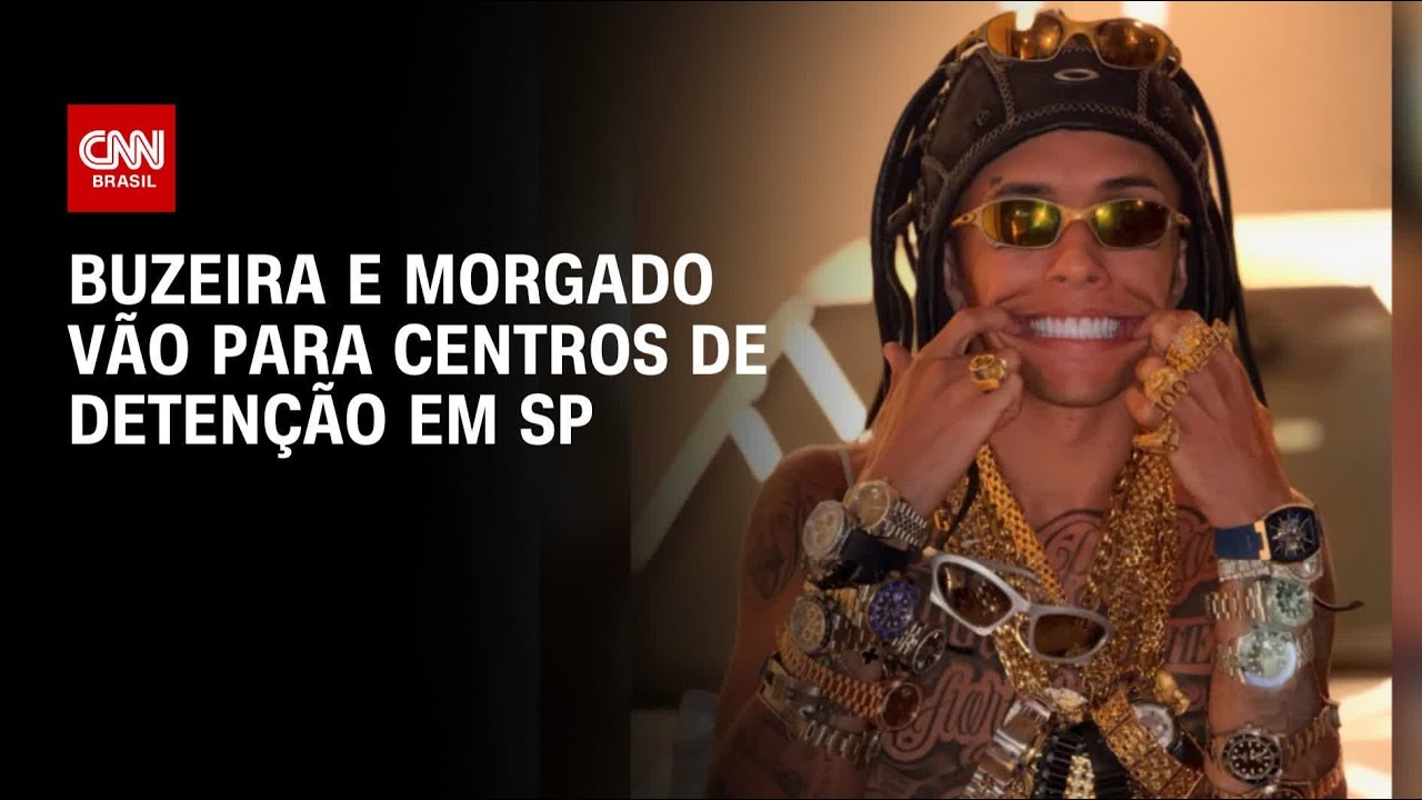 Buzeira e Rodrigo Morgado deixam PF e vão para centros de detenção em SP | LIVE CNN