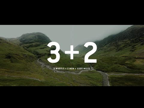 Three Plus Two : Three Wheels - Two Men - 1500 Miles