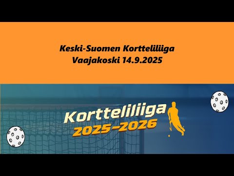 Keski-Suomen Kortteliliiga Vaajakoski 14.9.2025 Lievestuoreen Kisa P12 vs O2 JKL T14 oranssi