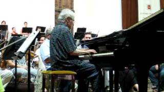Dave Grusin rehearses "On Golden Pond" in Ubeda