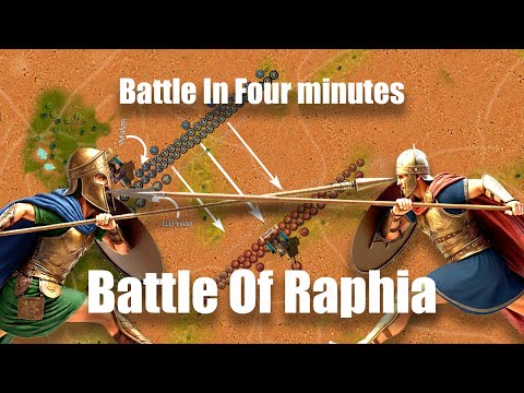 Battle of Raphia 217 BC: The Pyrrhic Victory of Ptolemy IV