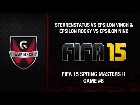 Sterrenstatus vs Epsilon Vinch & Rocky vs Nino - GC's 2015 FIFA 15 Spring Masters II (Game #6)