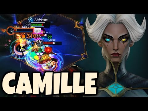 Wild Rift Camille Baron Lane Gameplay in Season 18 (Build & Runes)