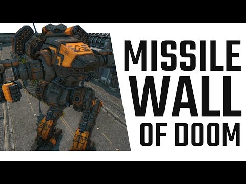 Missile Wall of Doom! MRM Nightstar "Wolf Phoenix" - Mechwarrior Online The Daily Dose #