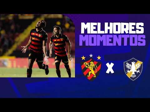 Gols e lances de Sport x Retrô
