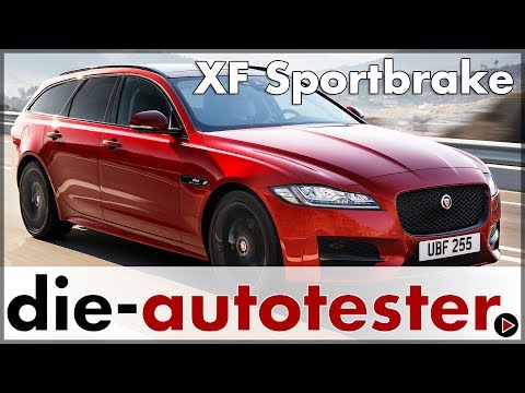 Jaguar XF Sportbrake 2017 - Test & Driving Report with the New Jaguar Station Wagon | Car | German