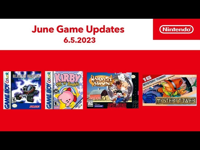 Nintendo Switch Online Game Boy and Game Boy Advance games