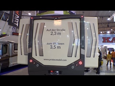 Protec Motorhome: Innovation: Double slide-out over the entire vehicle length