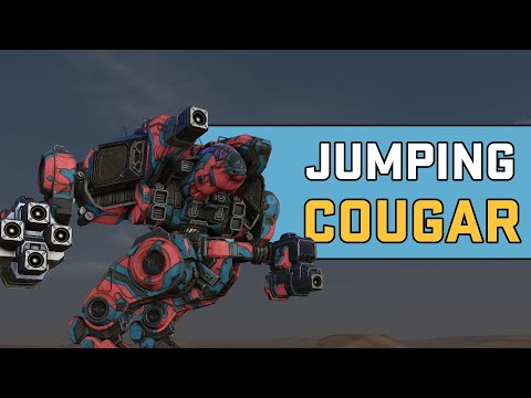 Agile Cougar w/ JJ - 1xHLL, 5xERML Mechwarrior Online